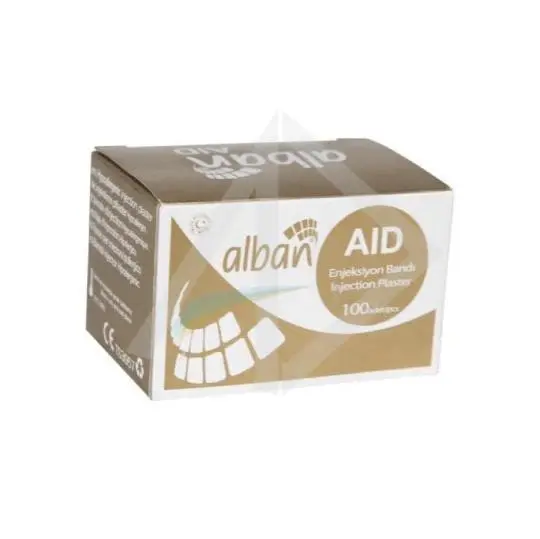 Alban Hypoallergenic Adhesive Dressing Retention Tape Plaster Roll - Multiple Dimensions