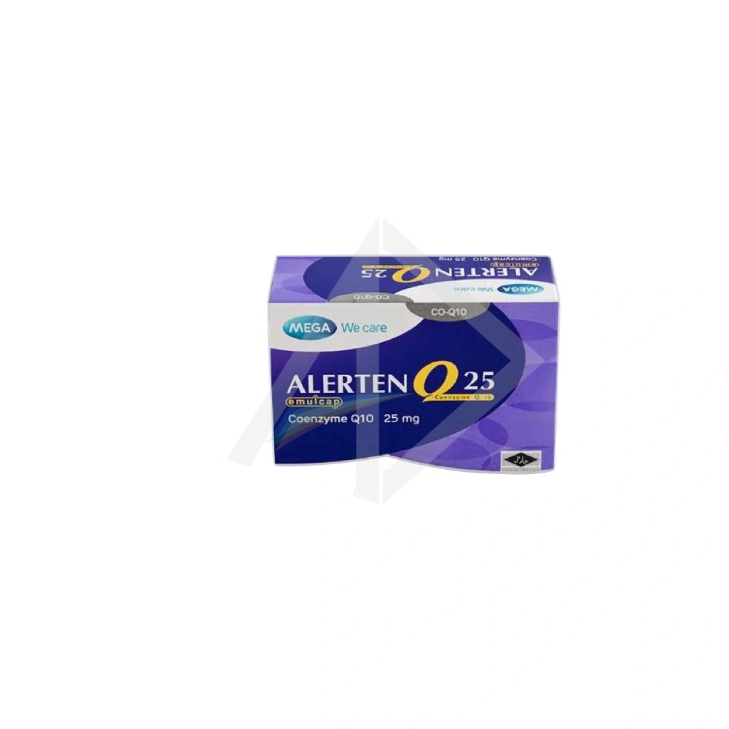Mega We Care Alerten 100mg CoQ10 Capsules - 1 Box of 30 Capsules