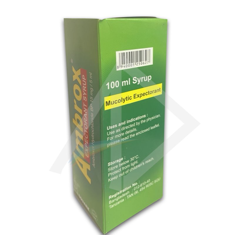 Ambrox  Cough Expectorant Syrup -100mls
