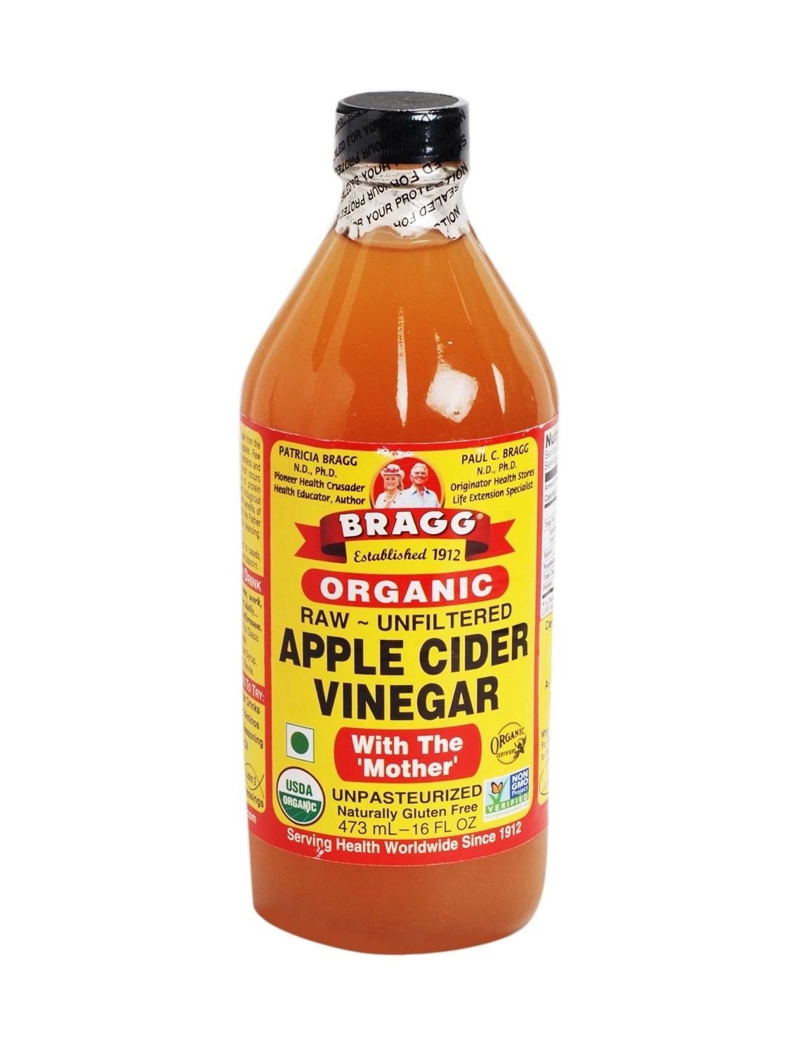 Organic Apple Cider Vinegar Liquid Supplement - 500ml Bottle
