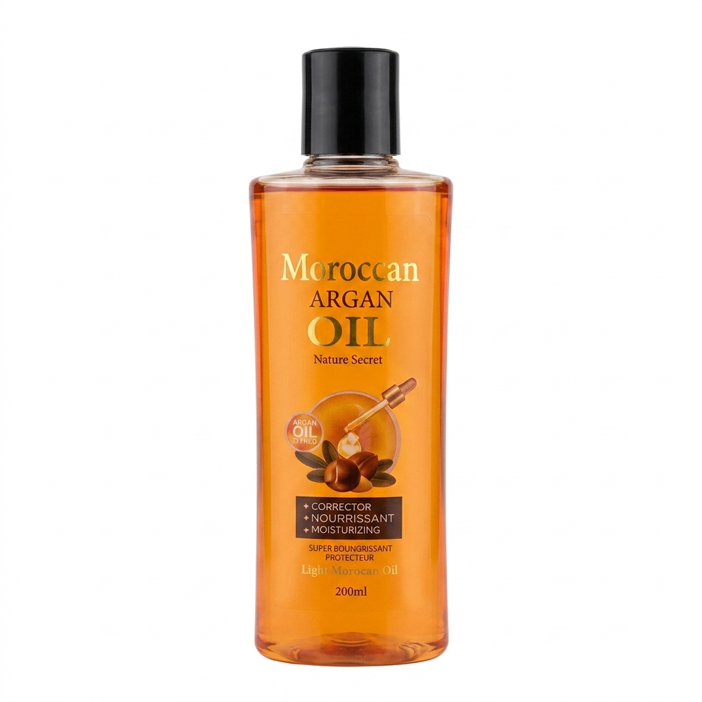 Moroccan Argan Oil Brightening Serum - 200ml Bottle