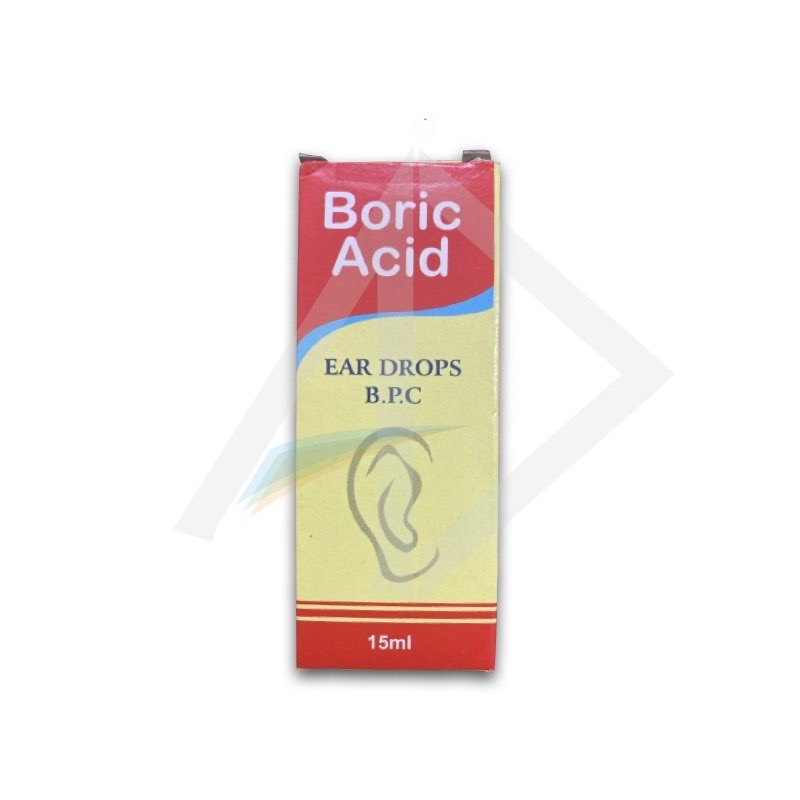 Boric Acid Ear Drops - 15 ml