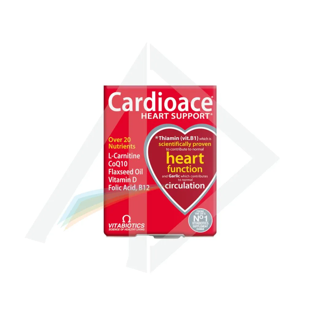 Vitabiotics Cardioace Heart Support Tablets - 1 Pack of 30 Tablets