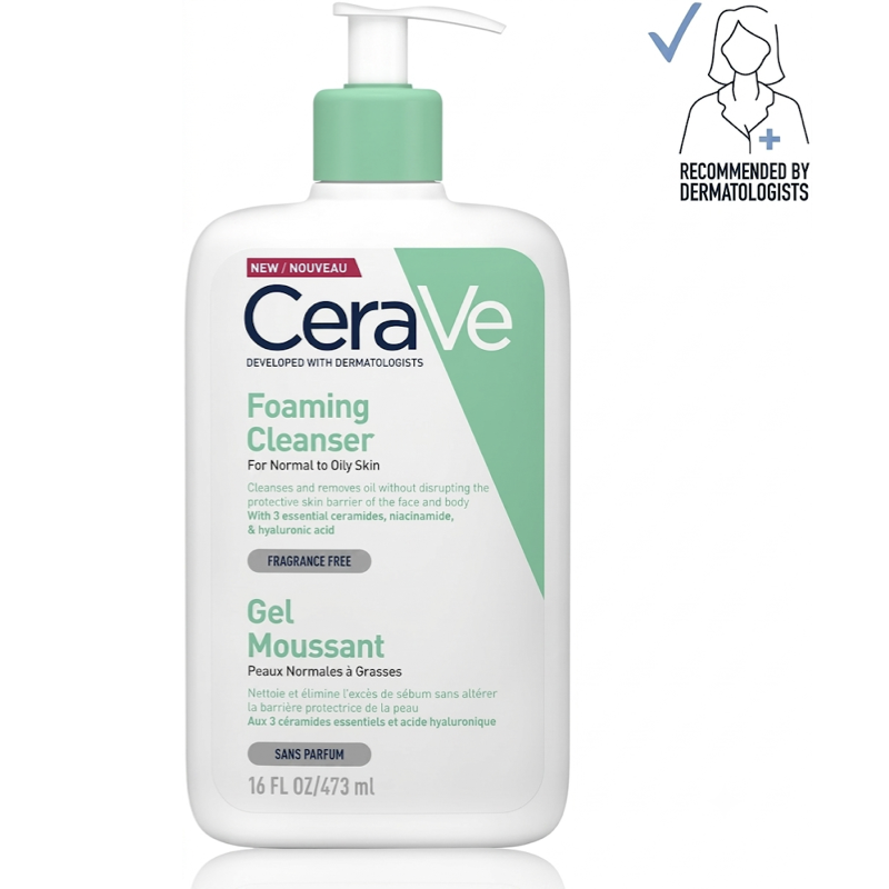 CeraVe Foaming Facial Cleanser - 473ml Bottle
