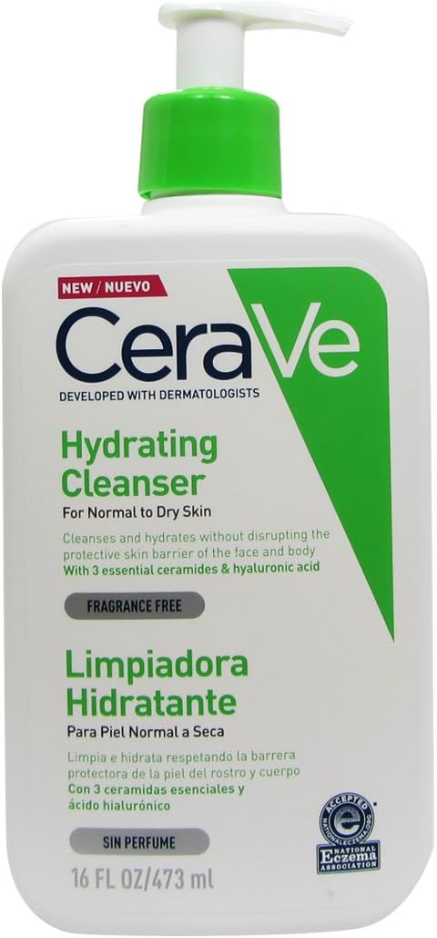CeraVe Hydrating Facial Cleanser - 473ml Bottle