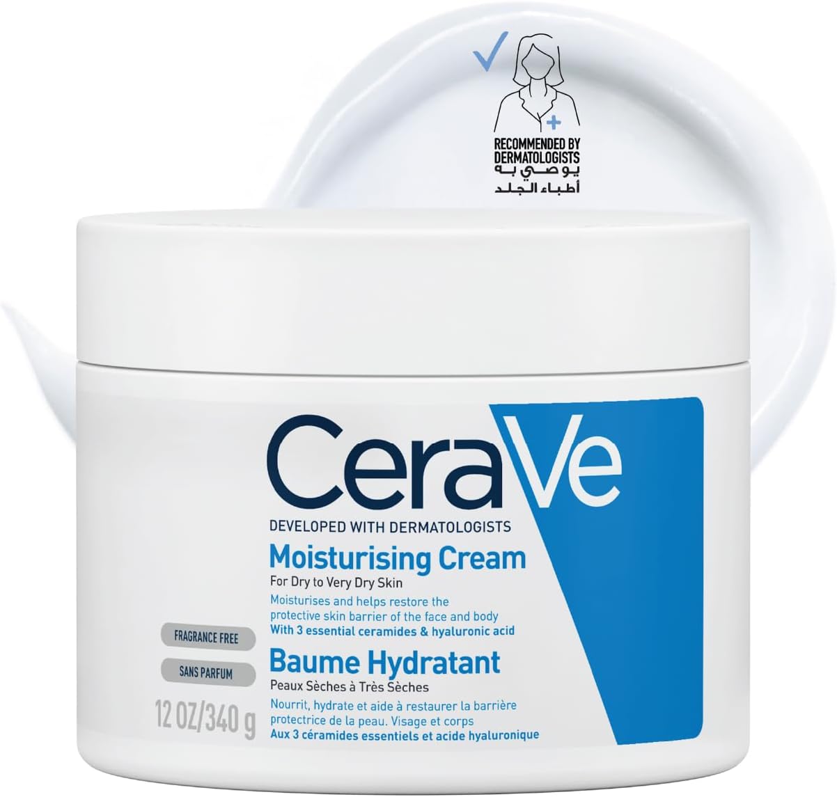 CeraVe Moisturizing Cream - 340g Tub