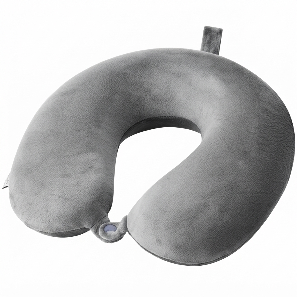 Orthopedic Round Soft Cervical Neck Pillow - 1 Unit