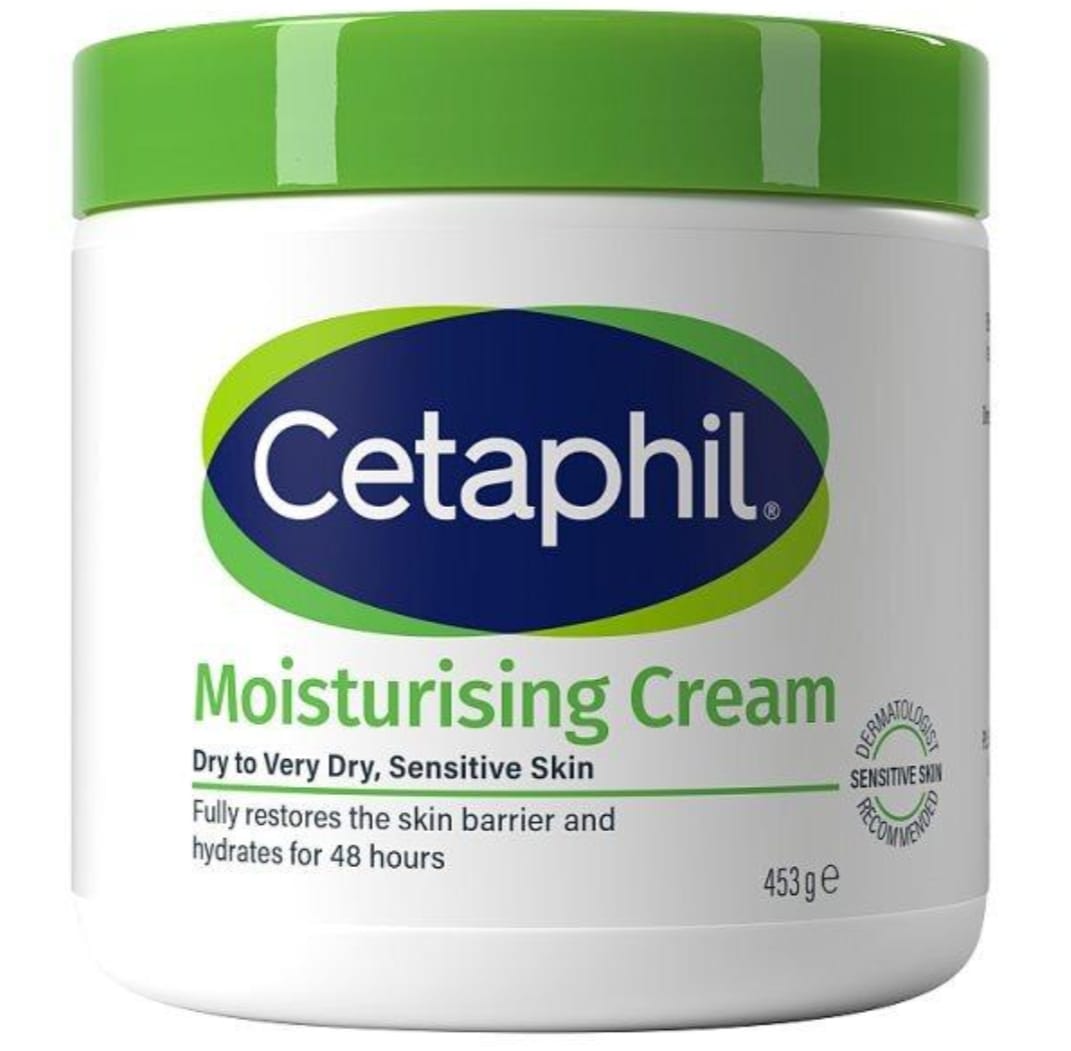 Cetaphil Moisturizing Cream for Sensitive & Dry Skin - 450g