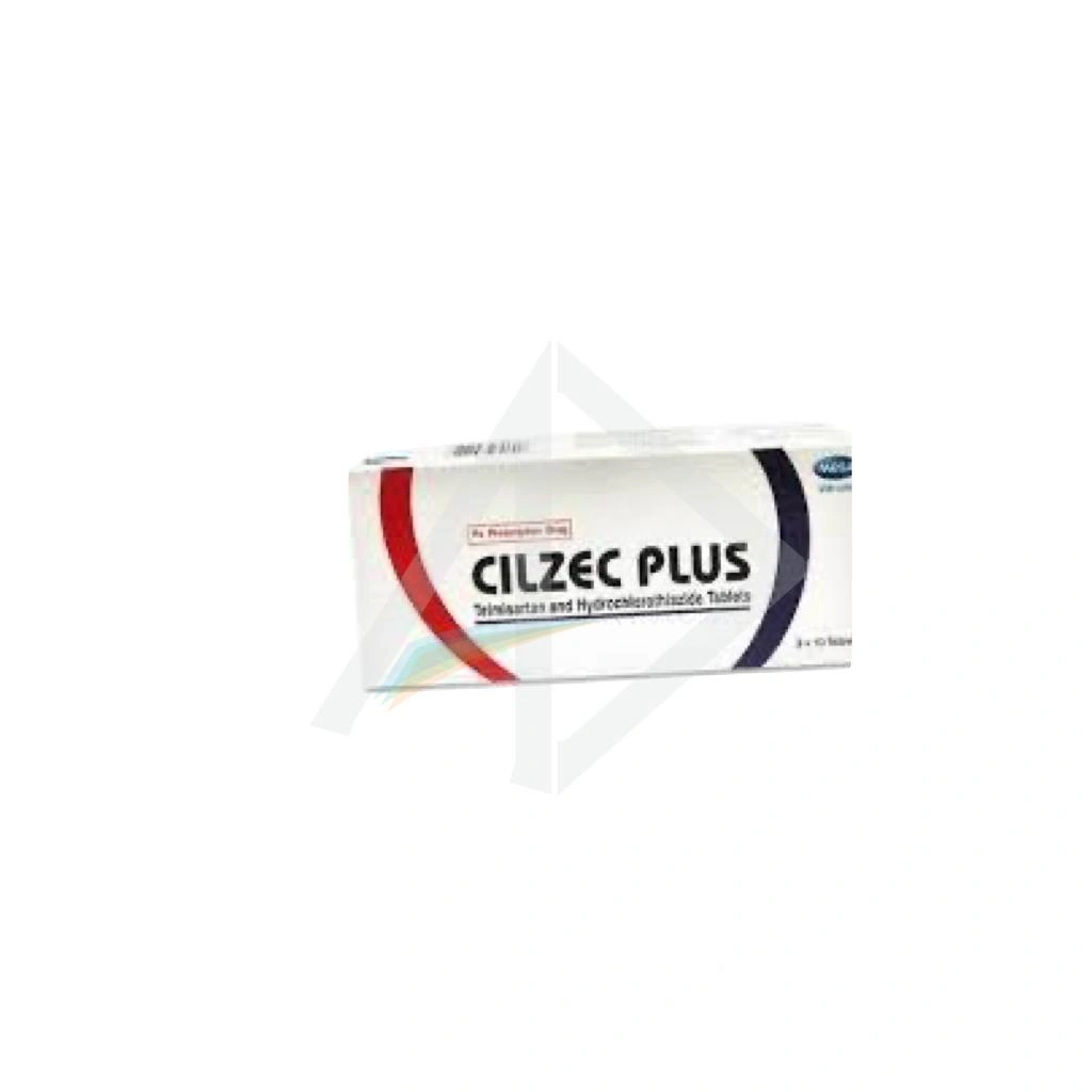 Cilzec Plus 80mg/12.5mg (Telmisartan & HCTZ) Tablets - 1 Pack of 30 Tablets