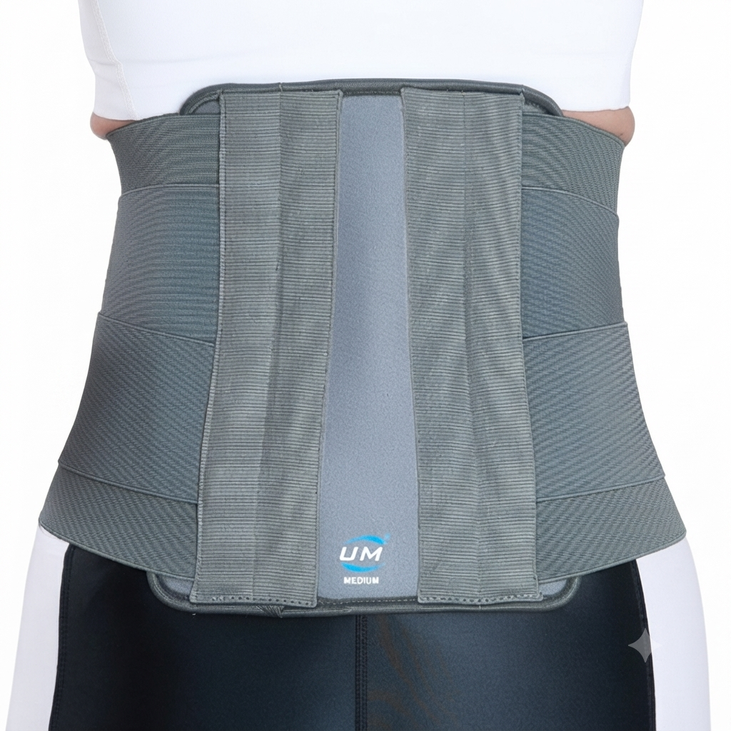 Contoured Orthopedic Lumbar Back Support - 1 Unit