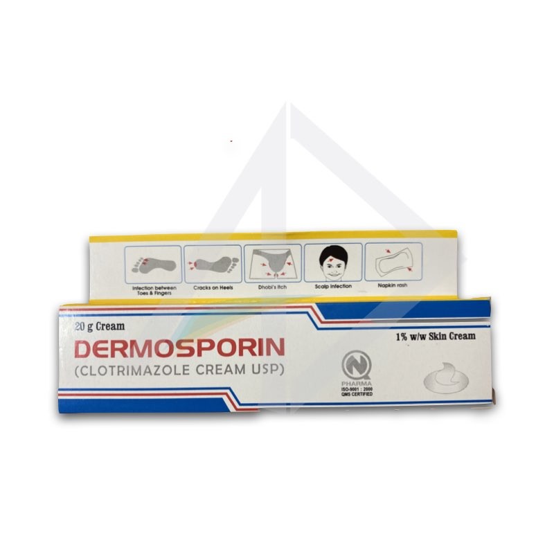 Dermosporin 1% Cream - 20gm