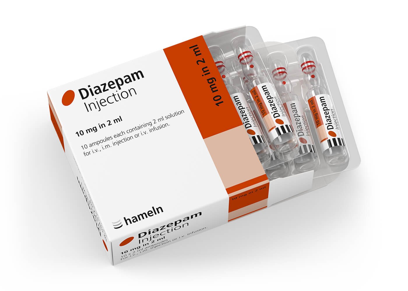 Diazepam 2ml Injection