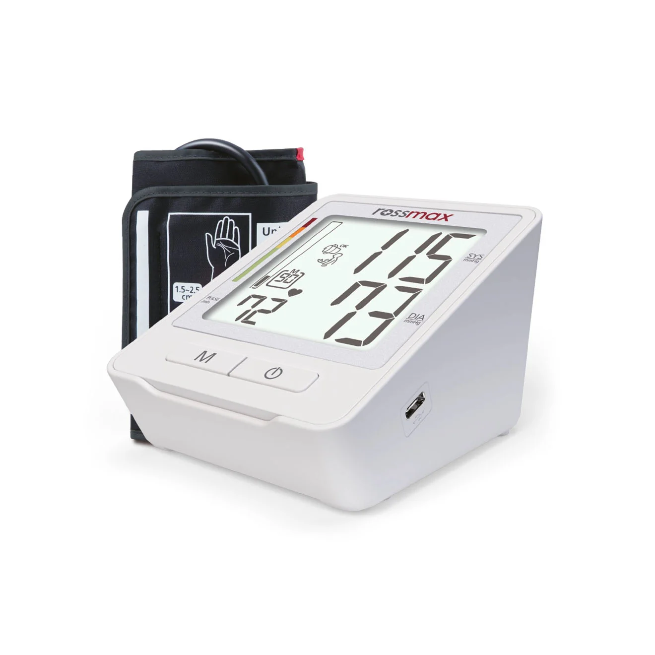 RossMax Digital Upper Arm Blood Pressure Monitor - 1 Unit