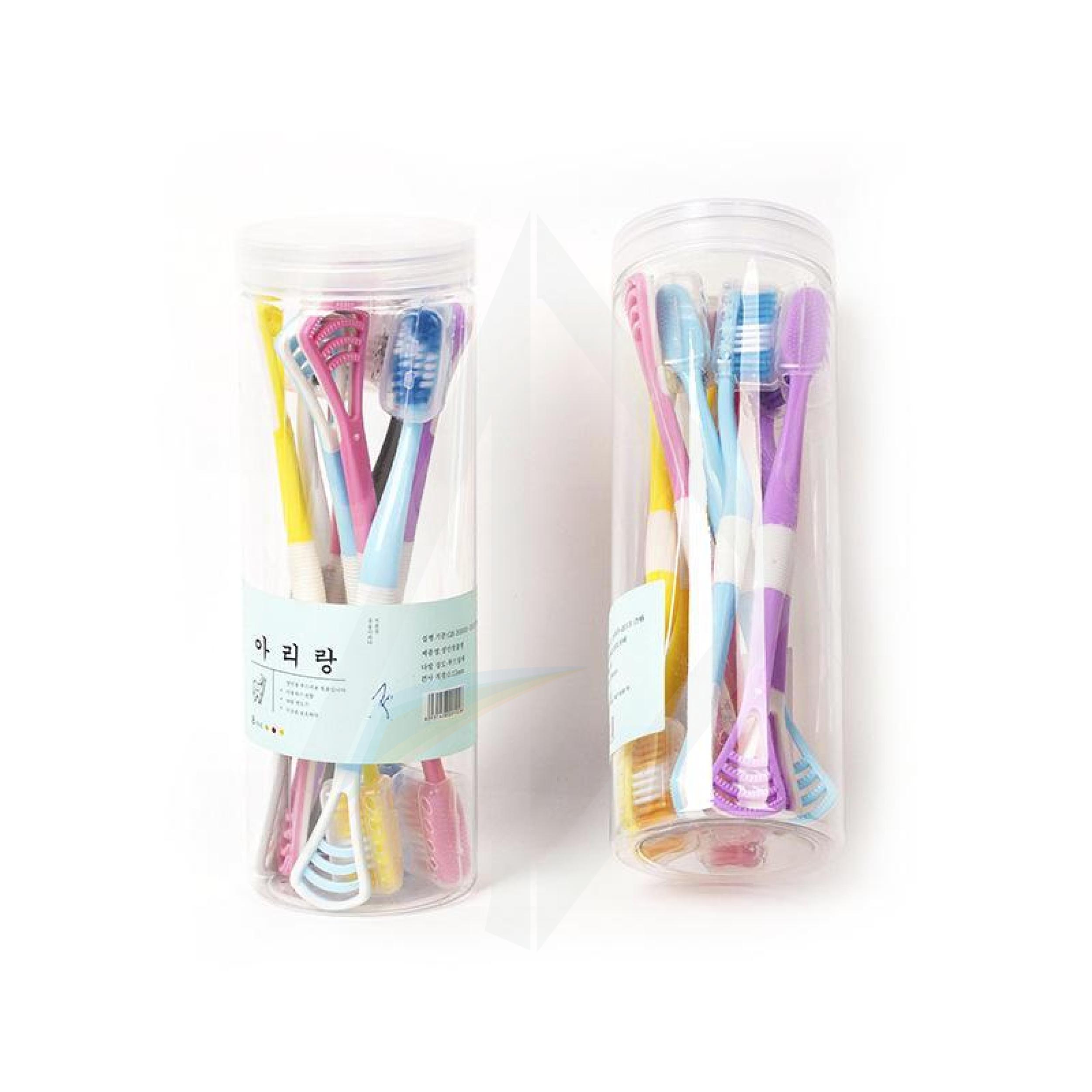 Eco-Smile Essential Toothbrush with Tongue Scraper - 1 Unit