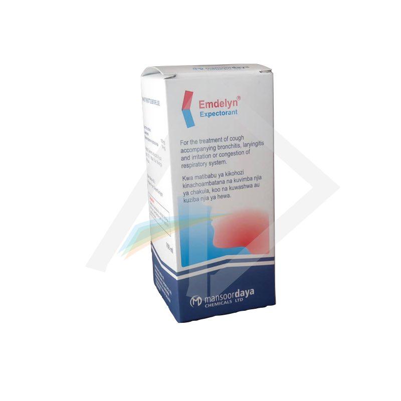 Emdelyn Adult Expectorant Syrup, 100mls