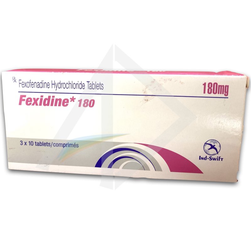 Fexidine tablets 180mg- 10's