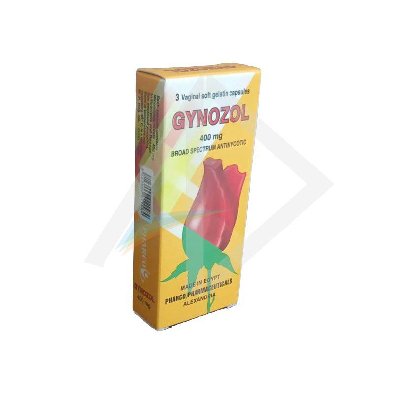 Gynozol 400mg Miconazole Vaginal Capsules - 1 Strip of 3 Capsules