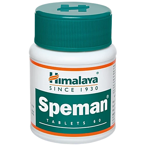 Himalaya Speman Male Fertility Support Tablets - 1 Bottle of 60 Tablets