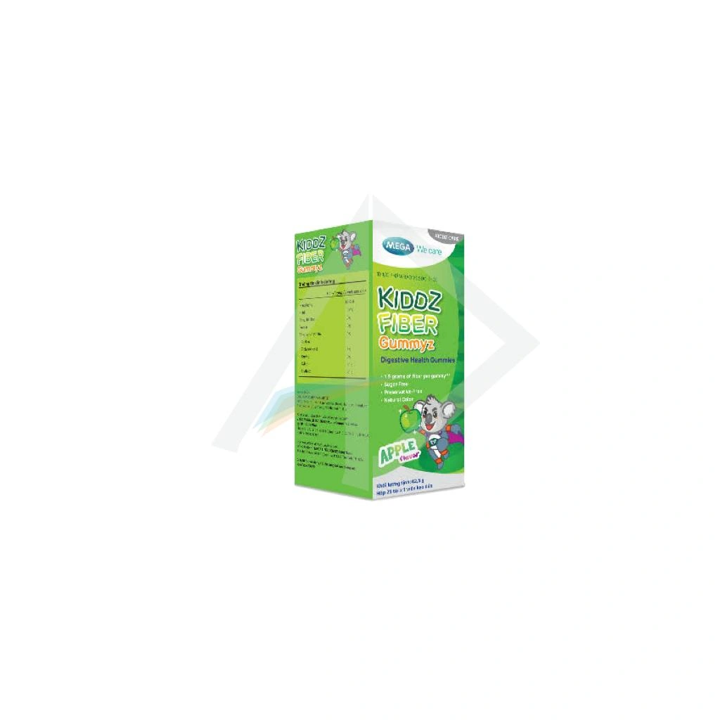 Kiddz Fiber Gummyz Pediatric Gummies - 1 Bottle of 50 Gummies