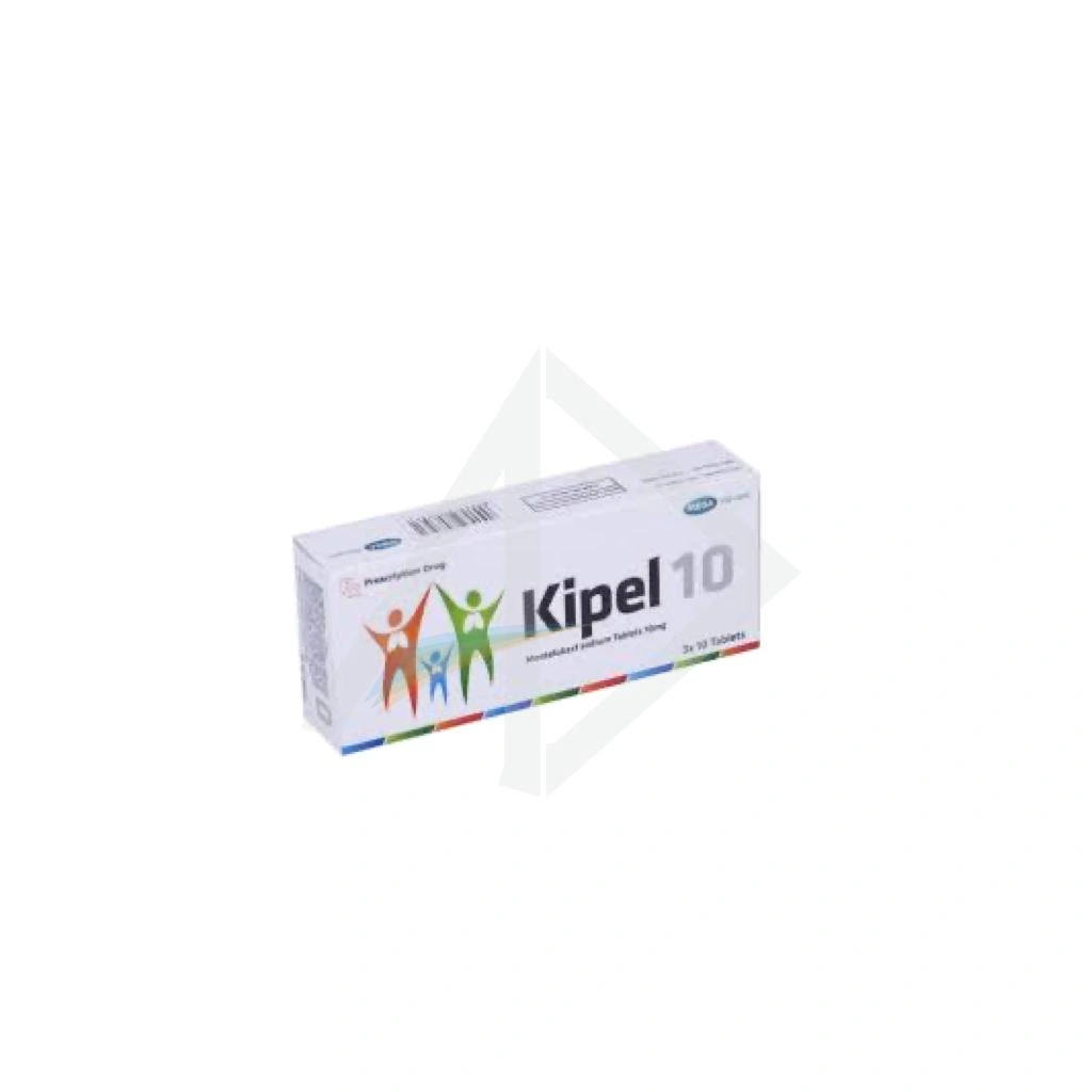 Kipel 10mg Montelukast Adult Tablets - 1 Pack of 30 Tablets