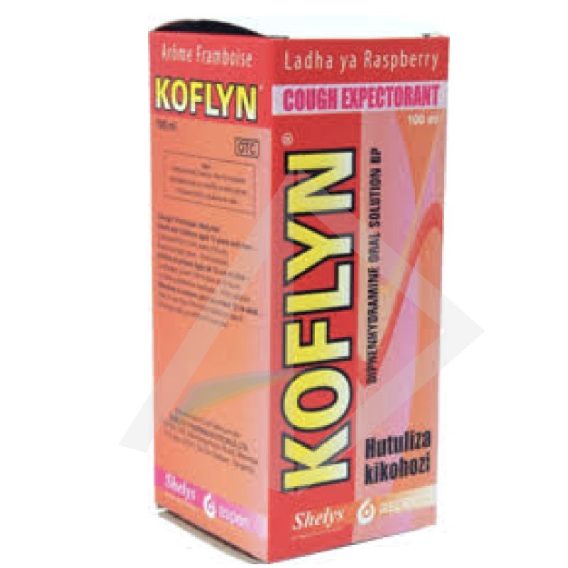 Koflyin -- syrup - bottle