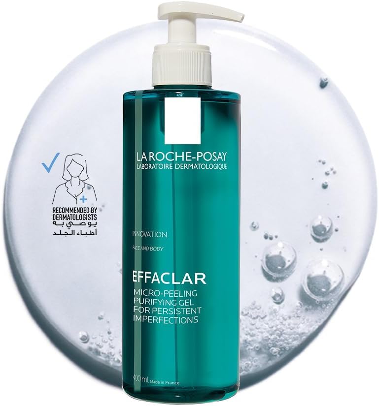 La Roche-Posay Effaclar Purifying Micro-Peeling Face & Body Gel Cleanser - 400ml