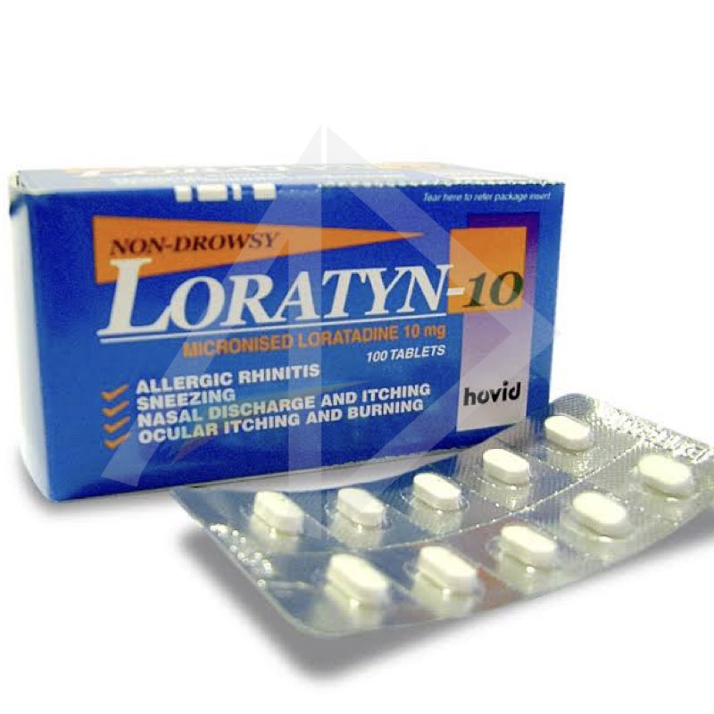 Loratyn 10mg tablet -10’s