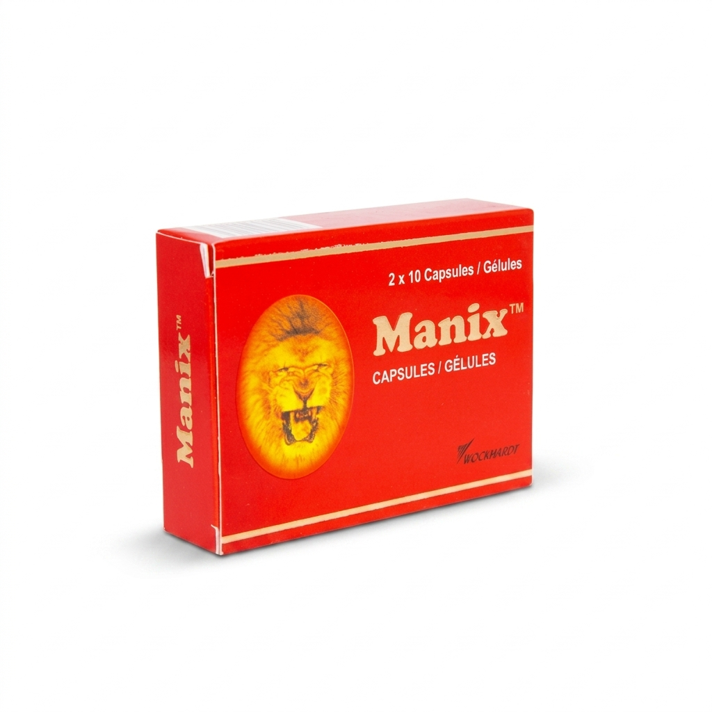 Manix Herbal Male Endurance Formula - 1 Pack of 20 Capsules