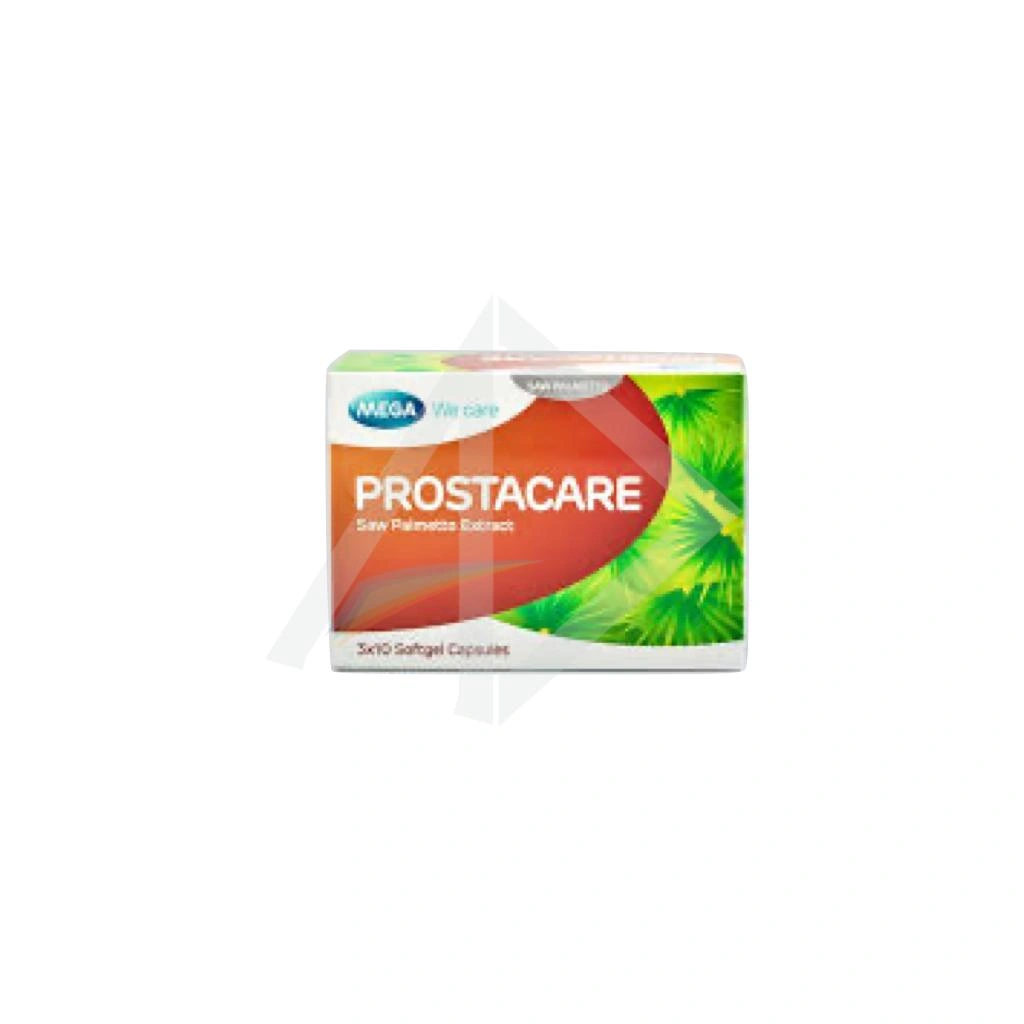Mega We Care Prostacare Prostate Support - 1 Bottle of 30 Capsules