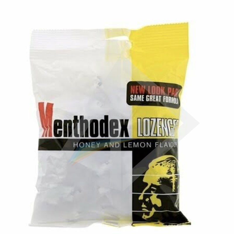 Menthodex Honey & Lemon Lozenges, ,50g -1's