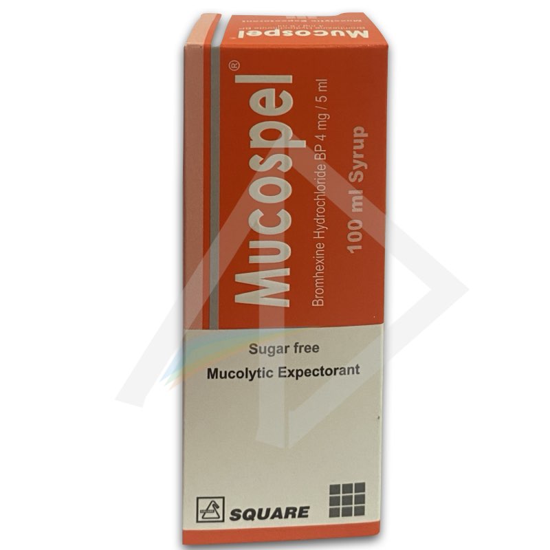 Mucospel Cough Expectorant Elixir -100mls