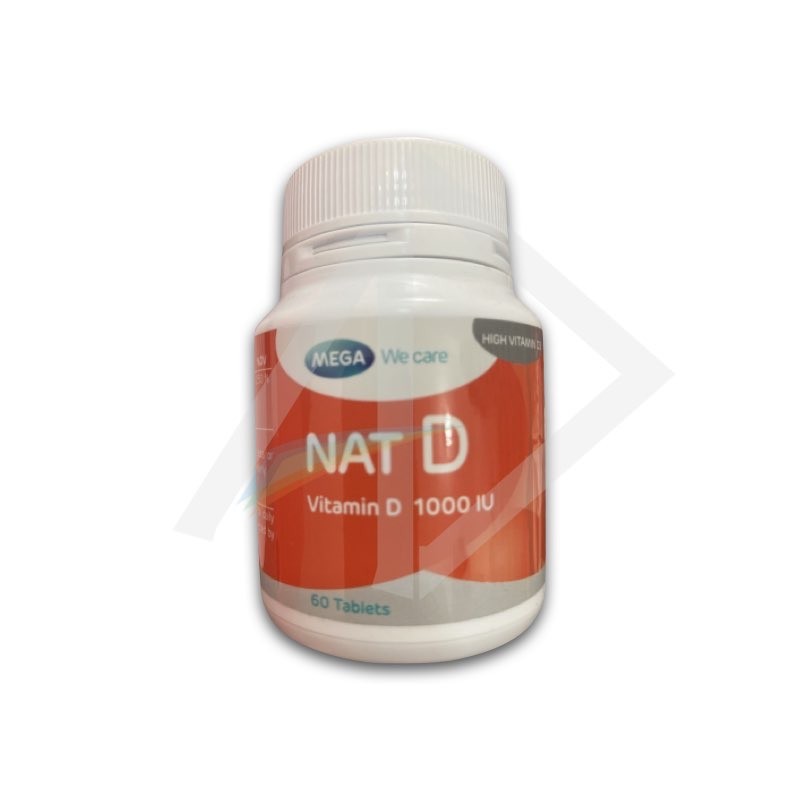NAT D 1000IU tablets-60's