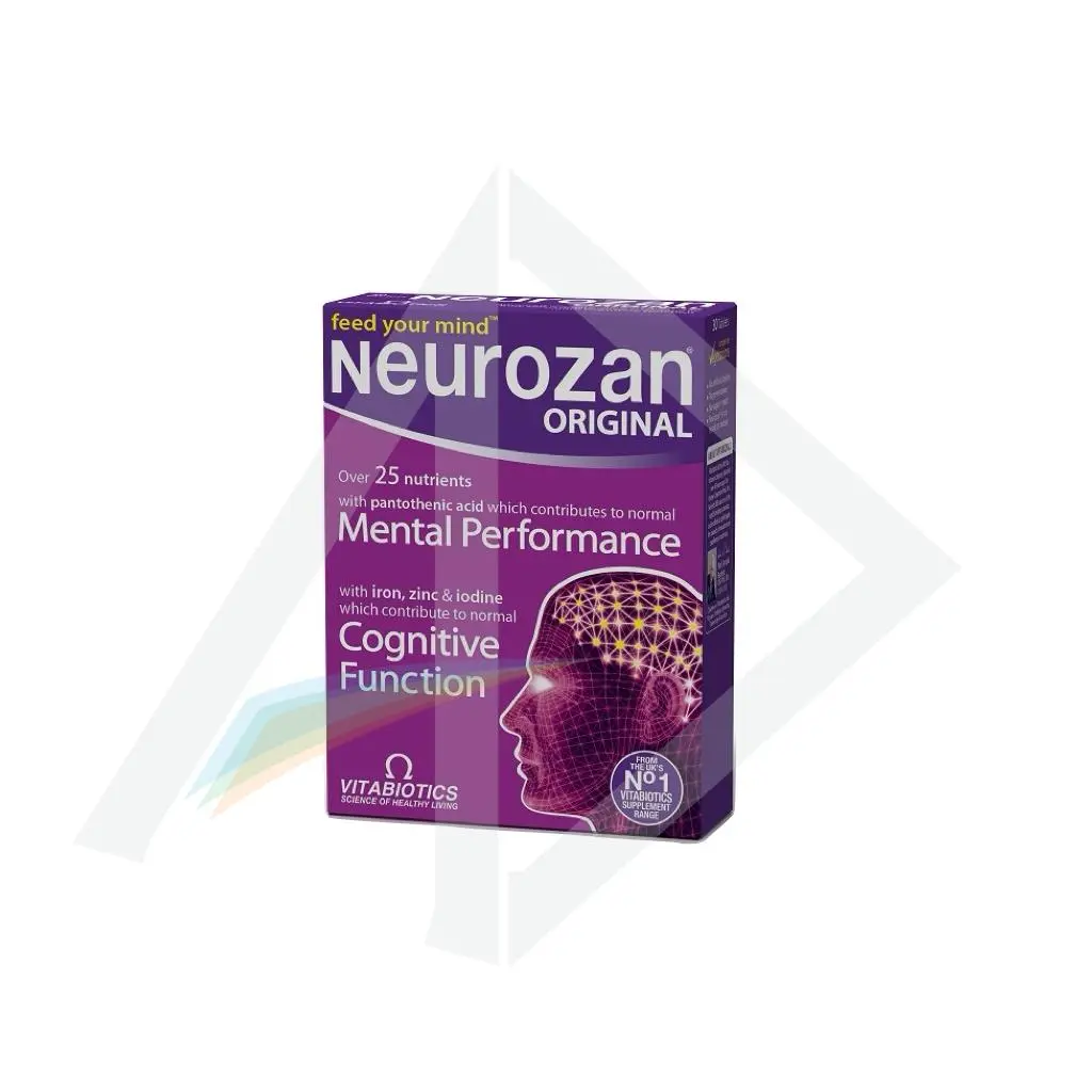 Vitabiotics Neurozan Brain & Cognitive Support - 1 Pack of 30 Tablets