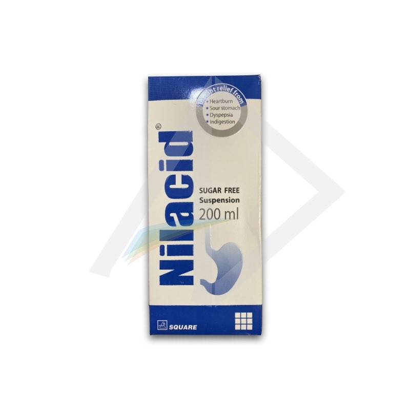 Nilacid sugar free suspension-200ml