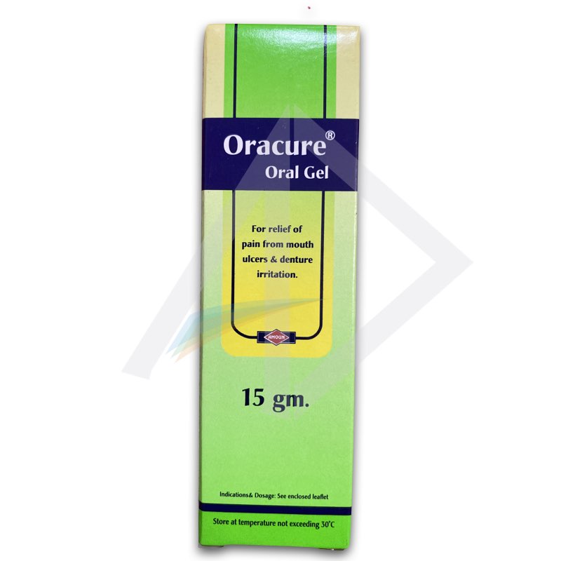 OraCure Oral Gel 15g, Mouth Ulcer & Lesion Pain Relief