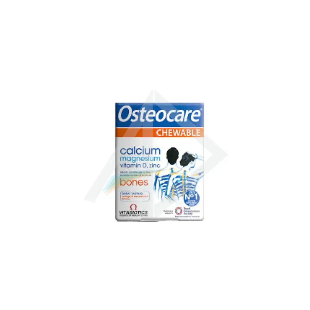 Vitabiotics Osteocare Chewable Calcium Tablets - 1 Pack of 30 Tablets