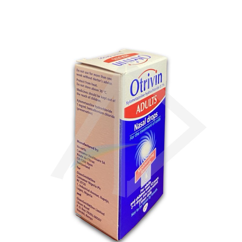 Otrivin Adult Nasal Drops - 10mls