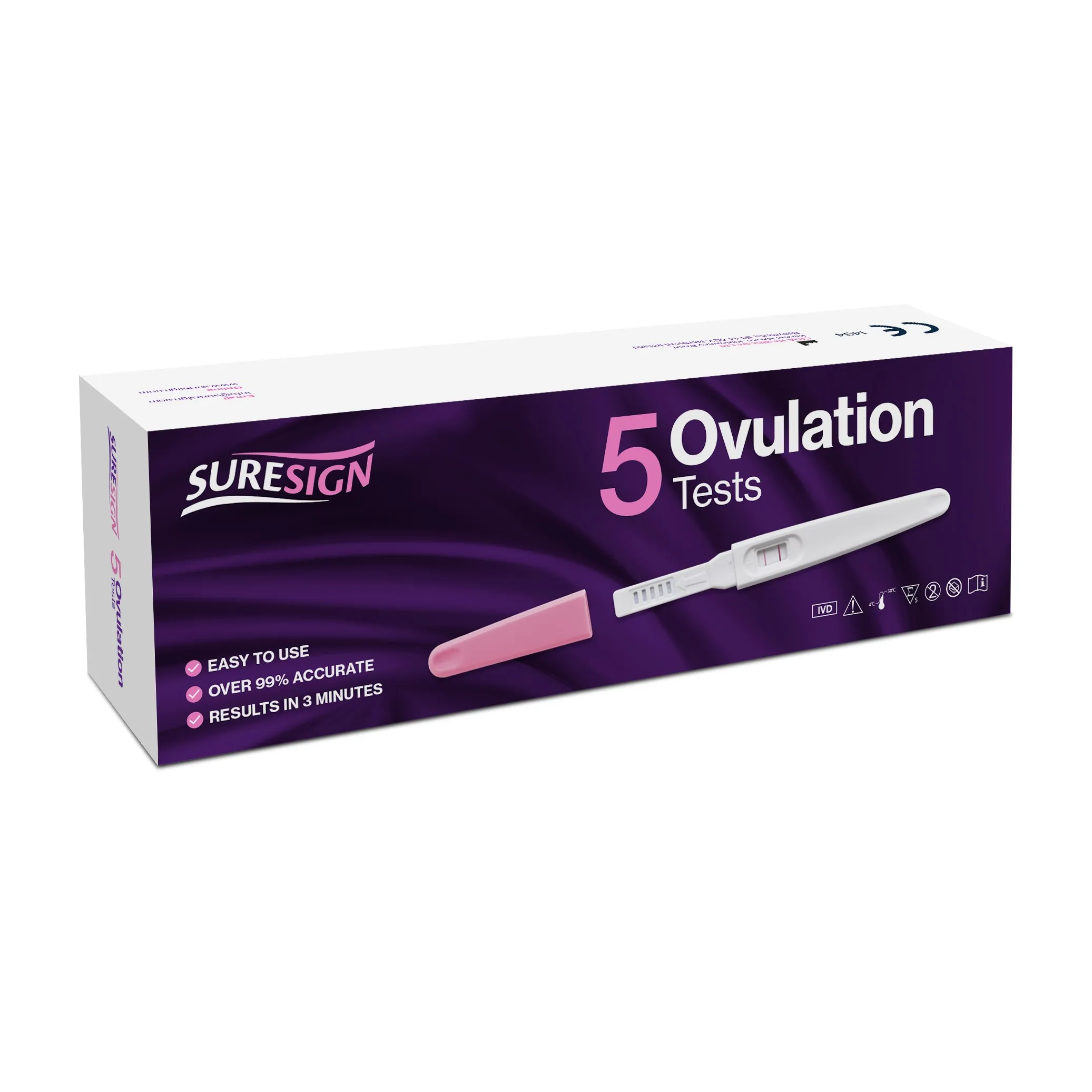 SureSign Ovulation Test Strips - 1 Pack of 5 Strips