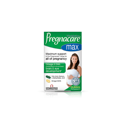 Vitabiotics Pregnacare Max Prenatal Supplement - 1 Pack of 84 Tablets & Capsules