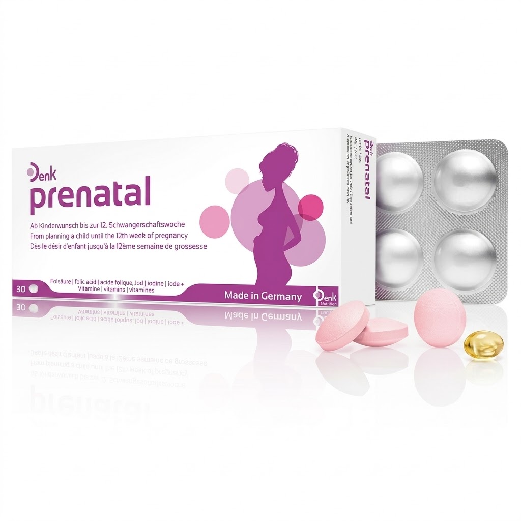 Denk Pharma Prenatal Multivitamins - 1 Strip of 30 Capsules