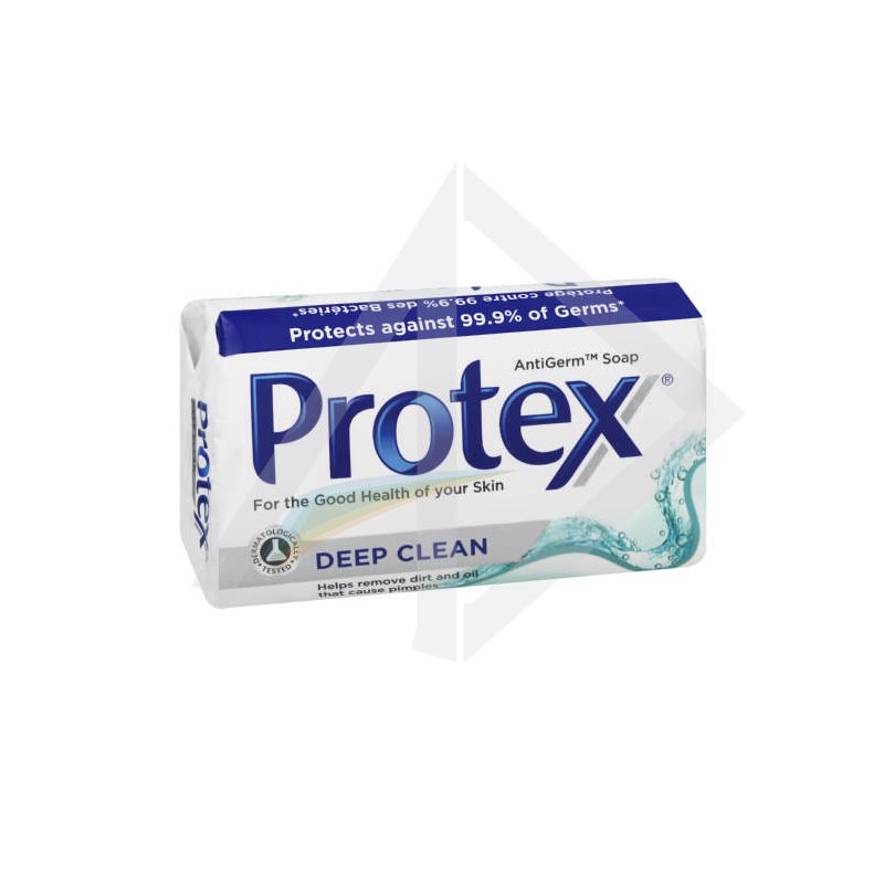 Protex Deep Clean Antibacterial Soap - 100g Bar