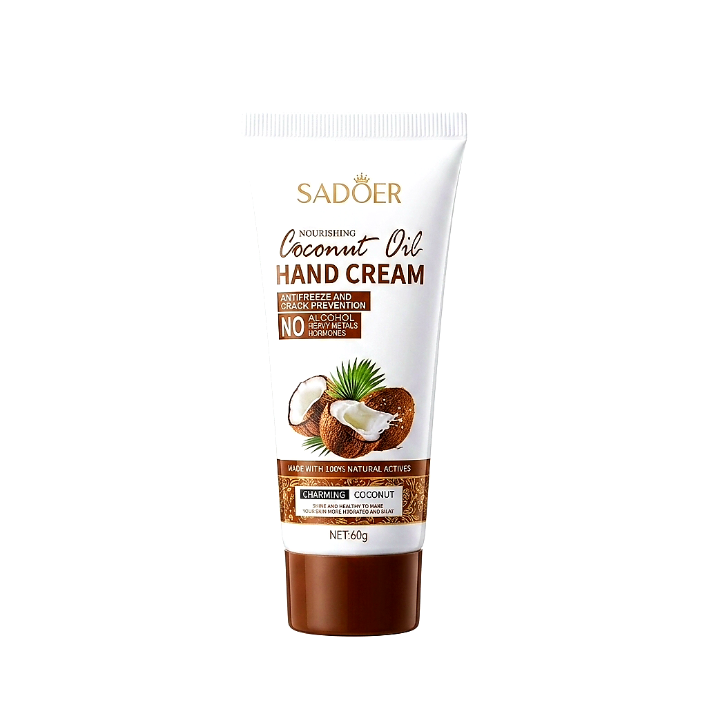 Sadoer Deep Hydrating Coconut Oil Hand Cream - 60g