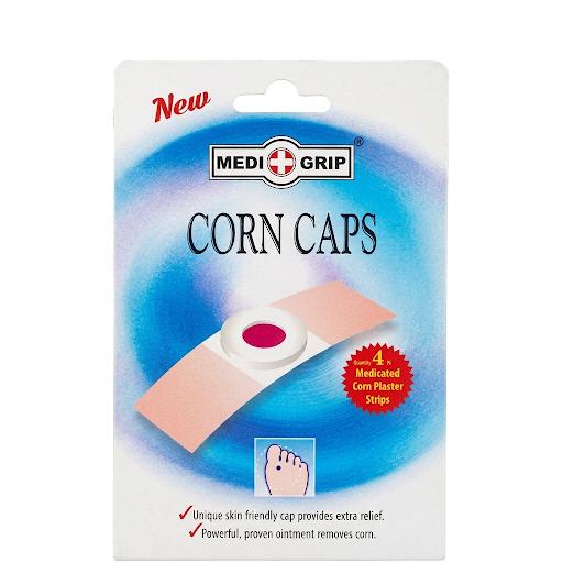 Corn Caps 40% Salicylic Acid Plasters - 1 Pack of 4 Plasters