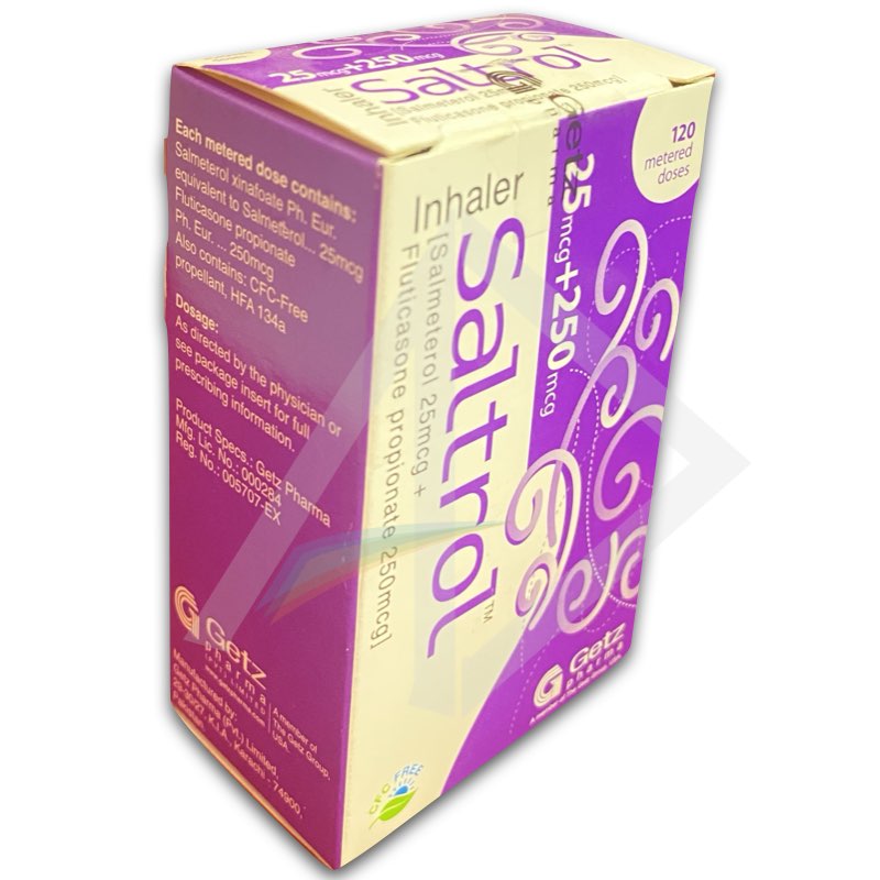 Saltrol Inhaler Solution with 200 metered doses - 1's