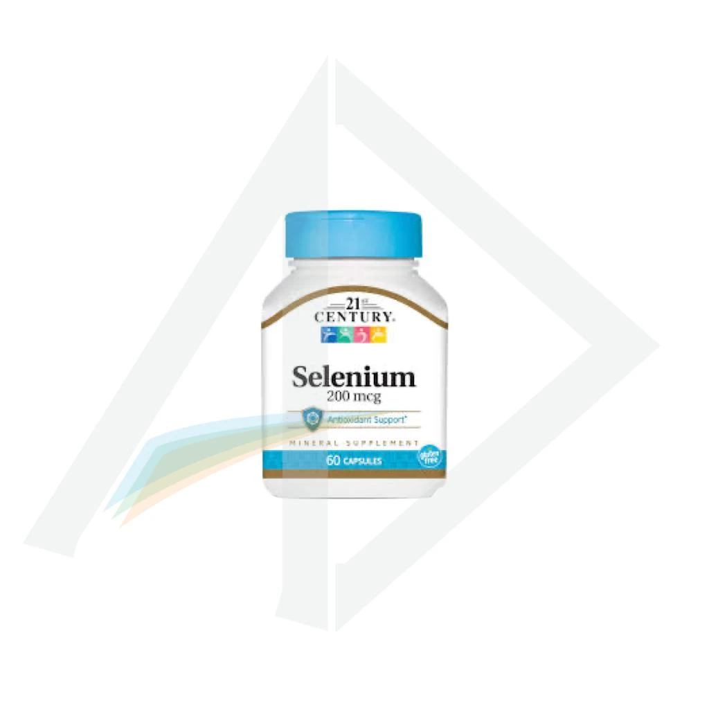 21st Century Selenium 200mcg Antioxidant Tablets - 1 Bottle of 60 Tablets
