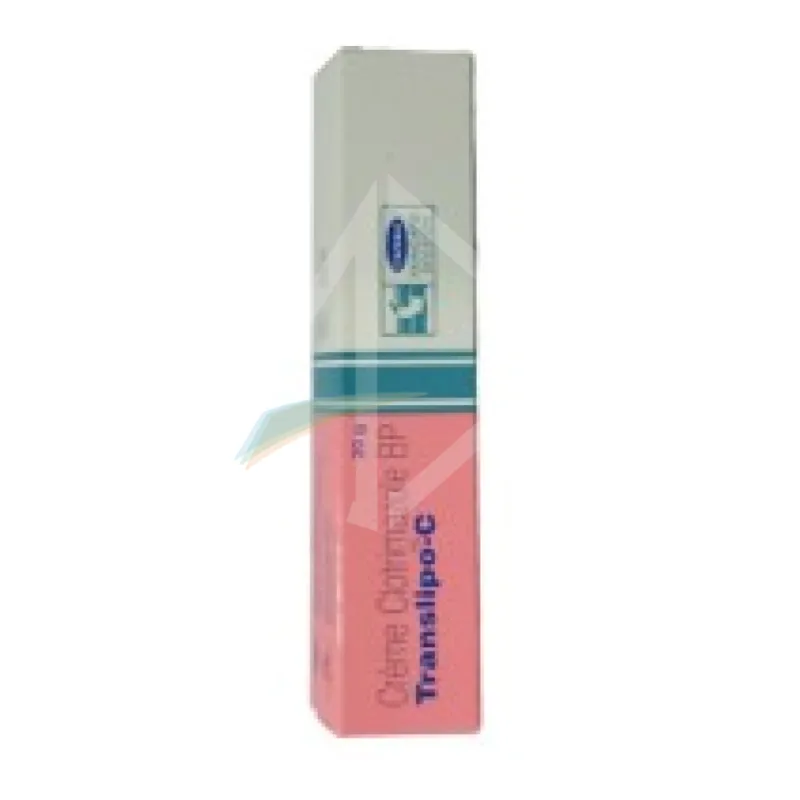 Translipo C 2% Clotrimazole Antifungal Cream - 15g Tube
