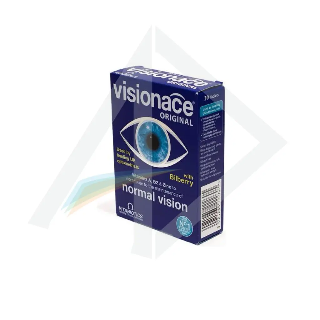Vitabiotics Visionace Original Eye Health Tablets - 1 Pack of 30 Tablets