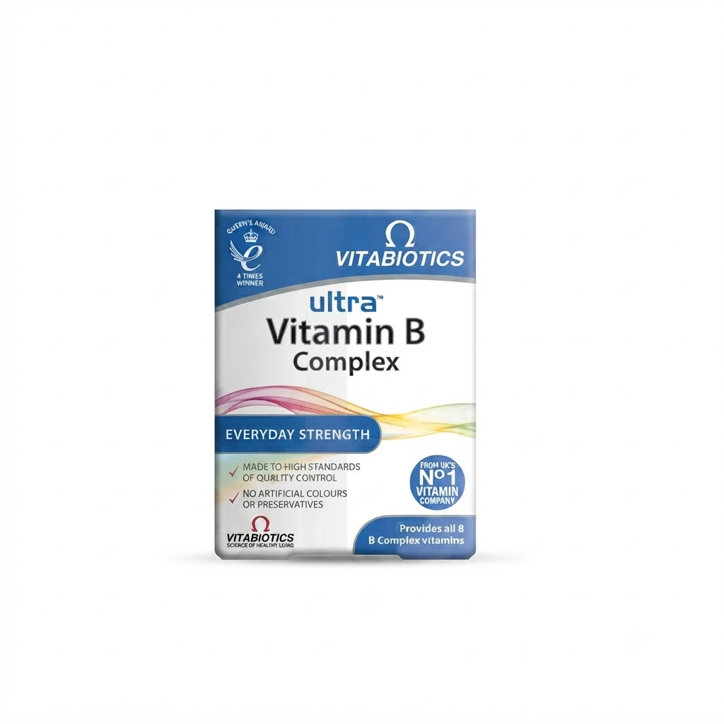 Vitabiotics Ultra Vitamin B Complex - 1 Pack of 60 Tablets