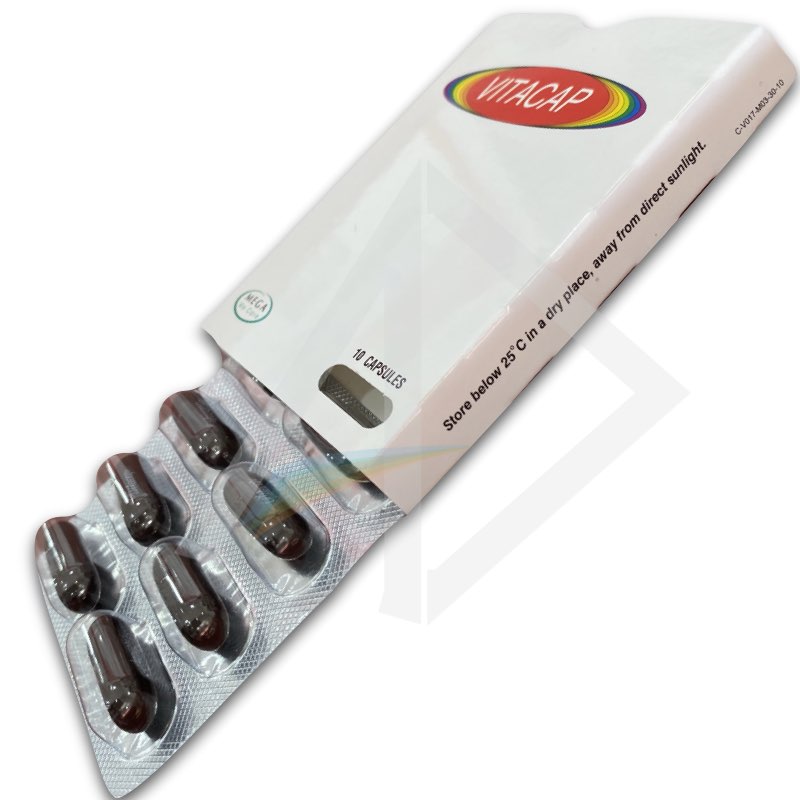 Vitacap Softgel Multivitamin capsule -10's