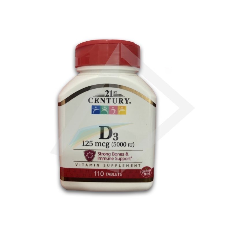 Vitamin D3 Norwegian, 5000IU tablets - 90's